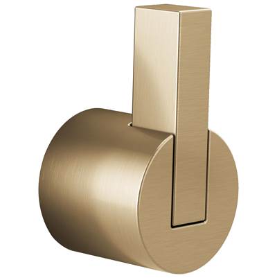 Brizo Litze® Floor Mount Tub Filler - Single-Handle Lever in Luxe Gold