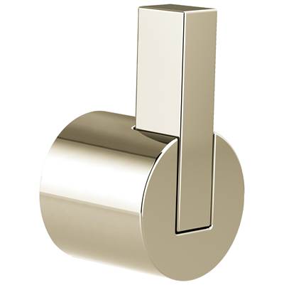 Brizo Litze® Floor Mount Tub Filler - Single-Handle Lever in Polished Nickel
