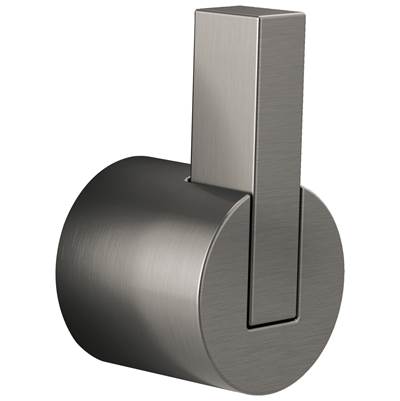 Brizo Litze® Floor Mount Tub Filler - Single-Handle Lever in Luxe Steel