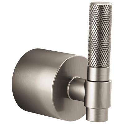 Brizo Litze® Floor Mount Tub Filler - Single-Handle T-Lever in Luxe Nickel