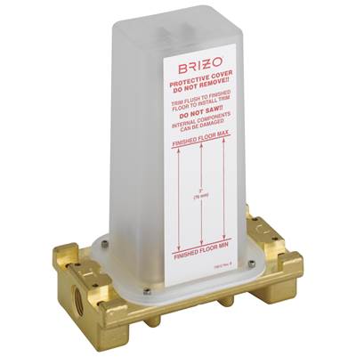 Brizo Single-Handle Freestanding Tub Filler Rough-In