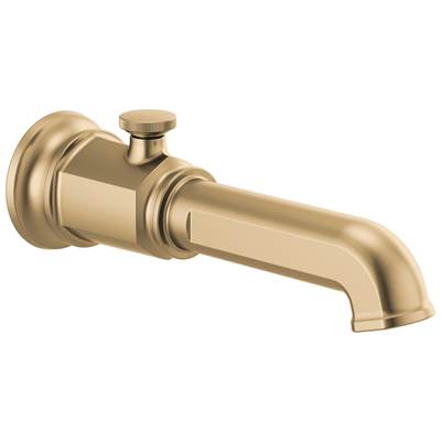Brizo Invari® Tub Spout - Diverter in Luxe Gold