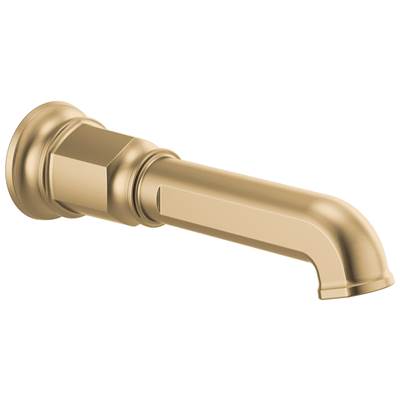 Brizo Invari® Non-Diverter Tub Spout in Luxe Gold