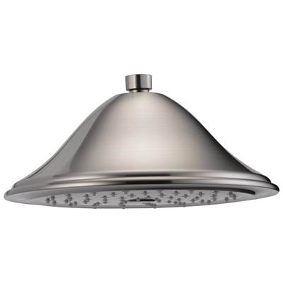 Brizo Traditional Round Raincan Showerhead - 1.75 GPM in Luxe Nickel