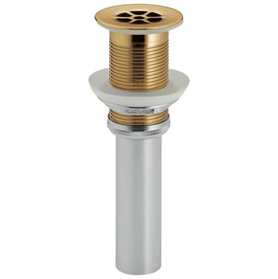 Brizo Grid Strainer - Without Overflow in Polished Gold