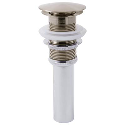 Brizo Push Button Pop-up Drain Without Overflow in Brushed Nickel