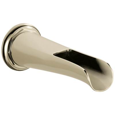 Brizo Rook® Non-Diverter Tub Spout in Polished Nickel