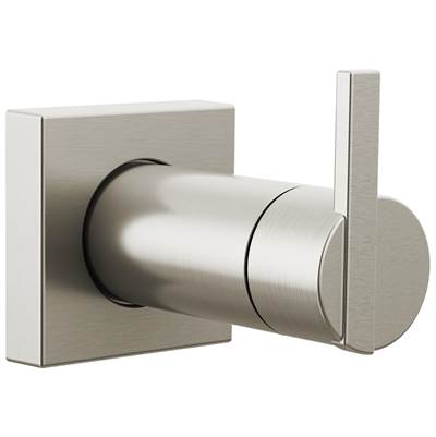 Brizo Frank Lloyd Wright Sensori Volume Control Trim - Lunar Handle in Luxe Nickel