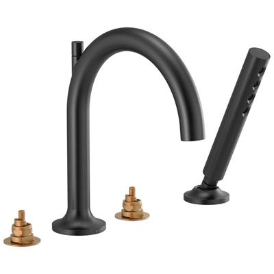Brizo Jason Wu for Brizo™ Roman Tub Faucet - Hand Shower - Less Handles - 1.75 GPM in Matte Black