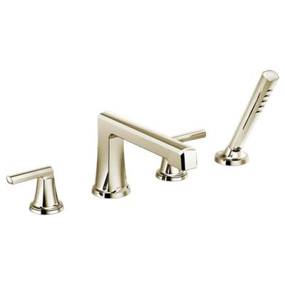 Brizo Levoir™ Tub Faucet with Hand Shower - Less Handles - 1.75 GPM in Polished Nickel