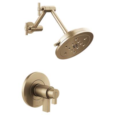 Brizo Litze® Tempassure Thermostatic Shower Only - Less Handles - 1.75 GPM in Luxe Gold