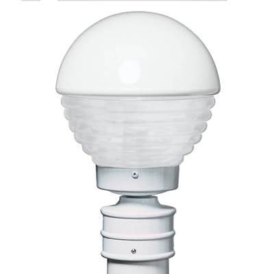 Besa Lighting Costaluz 3061 Series Post - 1X75W - Medium Base in White
