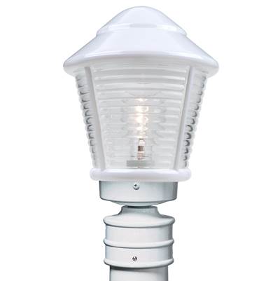 Besa Lighting Costaluz 3100 Series Post - 1X75W - Medium Base in White