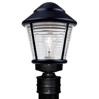 Besa Lighting Costaluz 3100 Series Post - 1X75W - Medium Base in Black
