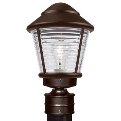Besa Lighting Costaluz 3100 Series Post - 1X75W - Medium Base in Bronze