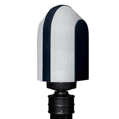 Besa Lighting Costaluz 3139 Series Post - 1X75W - Medium Base in Black