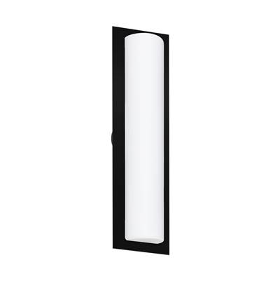 Besa Lighting Barclay 22 Outdoor Sconce - Three-Light - Opal Matte in Black