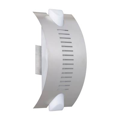 Besa Lighting Bando Sconce - 1-Light in Silver