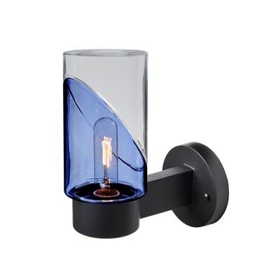 Besa Lighting Blink Outdoor Sconce - 1-Light in Black