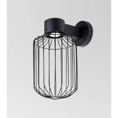 Besa Lighting Sultana Cylinder Wall Sconce - One-Light 4W LED in Black