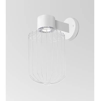 Besa Lighting Sultana Cylinder Wall Sconce - One-Light 4W LED in White