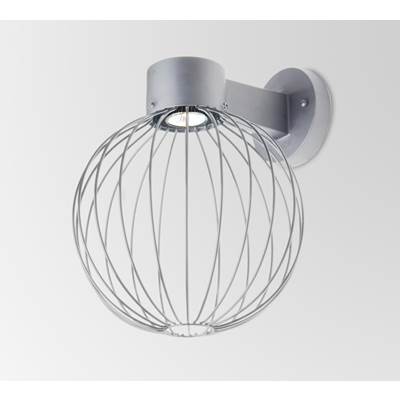 Besa Lighting Sultana Globe Wall Sconce - One-Light 4W LED in Silver