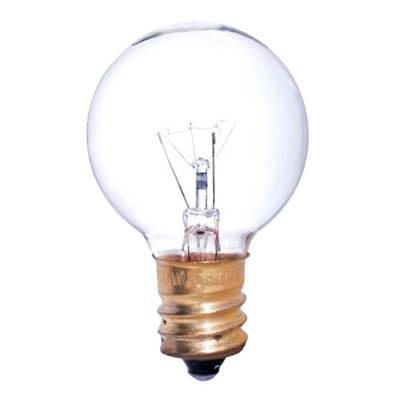 Bulbrite 10W G12 Globe E12 - 130V in Clear