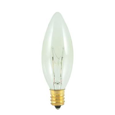 Bulbrite 15W B8 - E12 - 130V in Clear