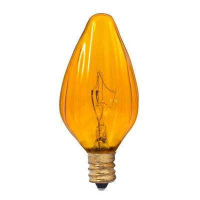 Bulbrite Fiesta 15W F10 E12 - 130V in Amber
