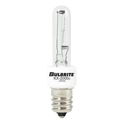 Bulbrite 20W T3 KX2000 - E12 Base - 120V in Clear