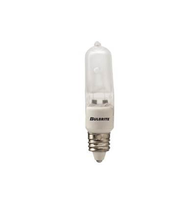 Bulbrite 100W T4 JD Halogen Bulb - E11 Base - 120V in Frosted