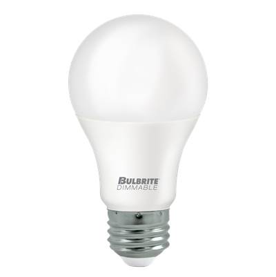 Bulbrite 9W Led A19 60W Equiv Premium Dimmable 4000K E26 120V - Frost