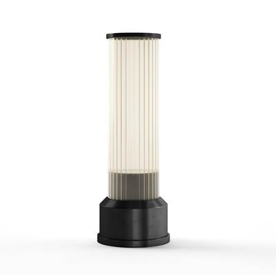 Bulbrite Candlestick Cordless Table Lamp in Graphite