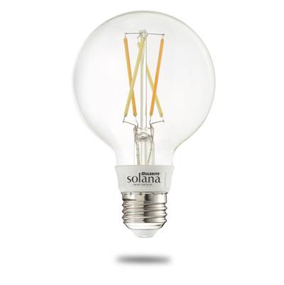 Bulbrite Smart Led Wifi Bulb - 5.5W (60W Equivalent) - G25 - White Light - 1Pk in Clear