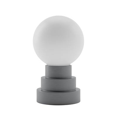 Bulbrite Globe Cordless Table Lamp in Iron