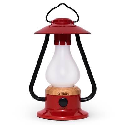 Bulbrite Bonfire Cordless Table Lamp in Red