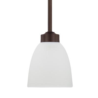 Capital Lighting Homeplace Jameson Mini Pendant - 1-Light in Bronze