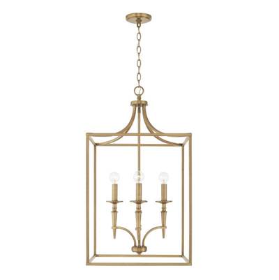 Capital Lighting Abbie Foyer - 4-Light in Aged Brass