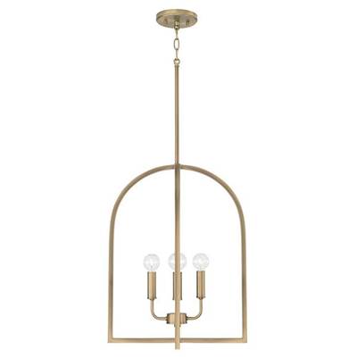 Capital Lighting Lawson Foyer - 4-Light in Aged Brass