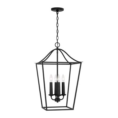 Capital Lighting Grady Foyer - 4-Light in Black Iron
