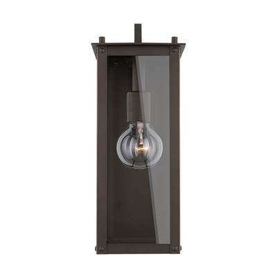 Capital Lighting Hunt 1-Light Wall Mount Lantern in Oiled Bronze