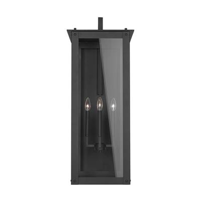 Capital Lighting Hunt 4-Light Wall Mount Lantern in Black