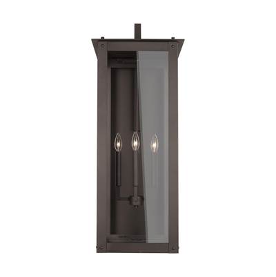 Capital Lighting Hunt 4-Light Wall Mount Lantern in Oiled Bronze