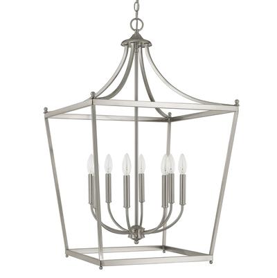Capital Lighting Stanton 8-Light Foyer in Brushed Nickel
