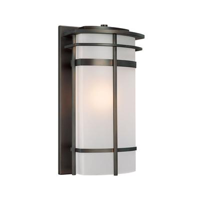 Capital Lighting Lakeshore 1-Light Wall Lantern in Old Bronze