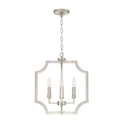 Capital Lighting Courtney Foyer - 4-Light in Brushed Nickel