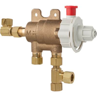 Chicago Faucets Thermostatic Mixing Valve - Flush Mode
