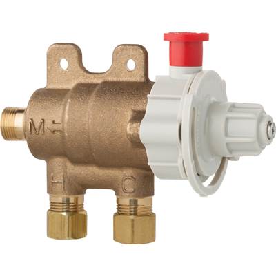 Chicago Faucets Thermostatic Mixing Valve - Flush Mode