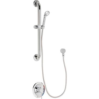 Chicago Faucets Shower Valve Only with Hand Shower