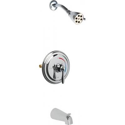 Chicago Faucets Round T/P Tub/Shower Valve